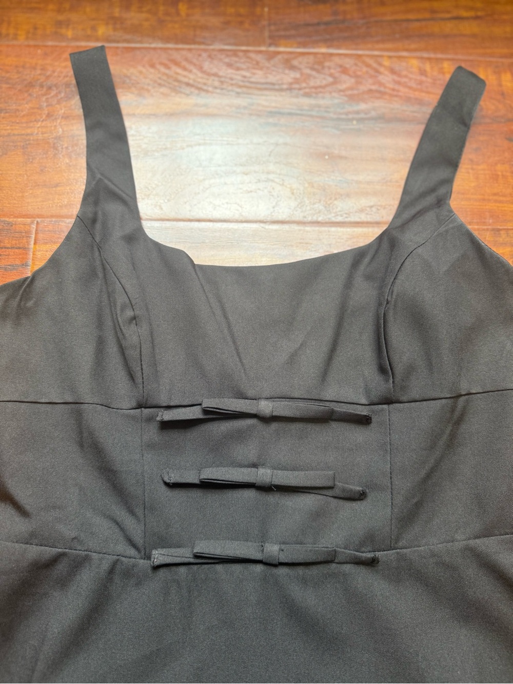 Storia little black dress with bow detail Size M - Picture 4 of 8